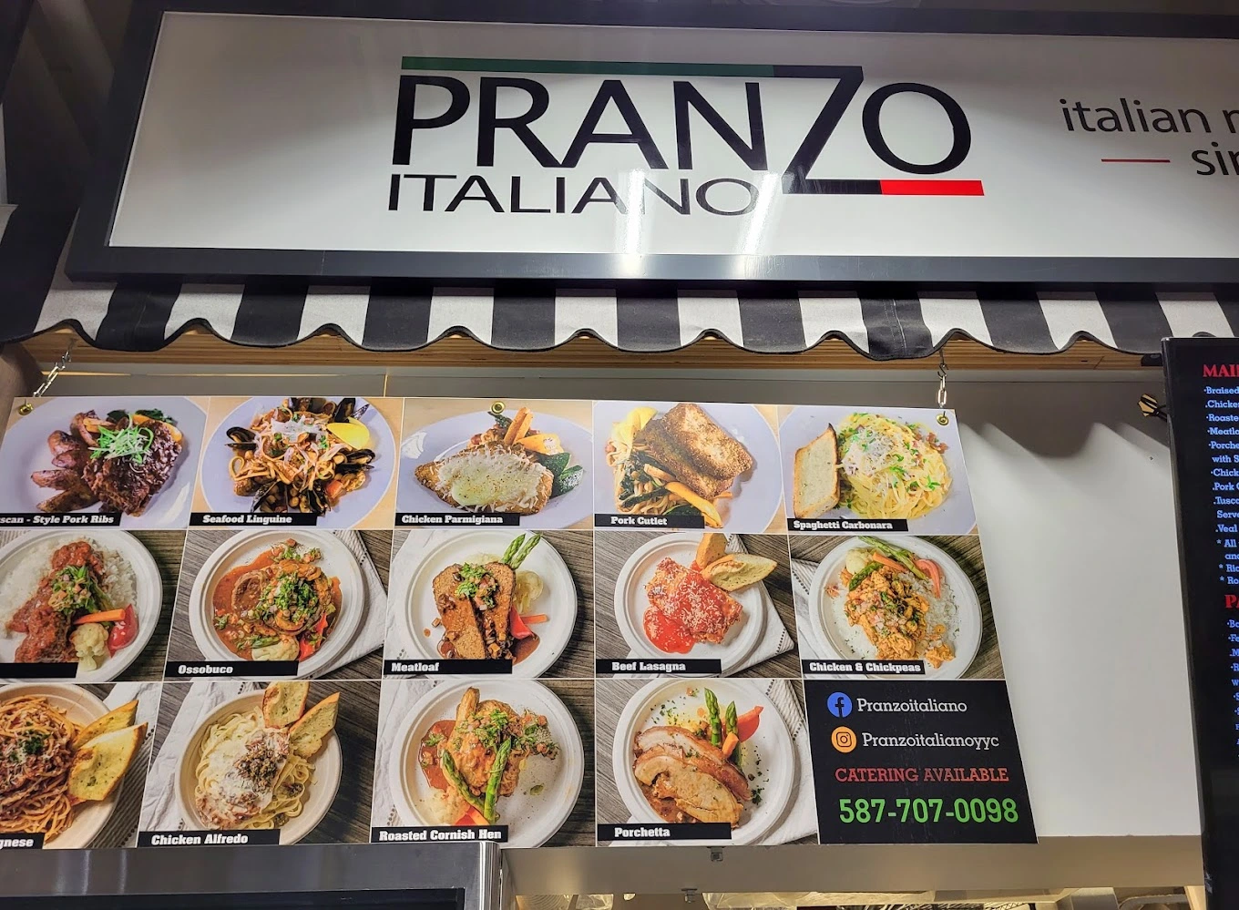 Contact Pranzo Italiano - Best Italian restaurant in Calgary SE