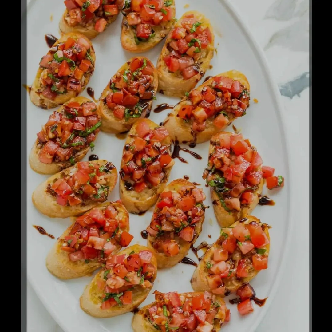 Bruschetta at Pranzo Italiano Calgary SE